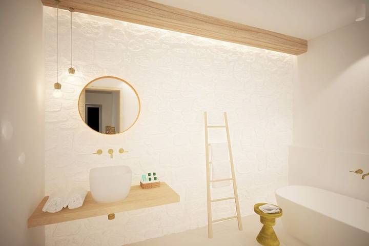 Villa für 6 Personen, mit Balkon und Garten sowie Meerblick und Pool auf Naxos - 4