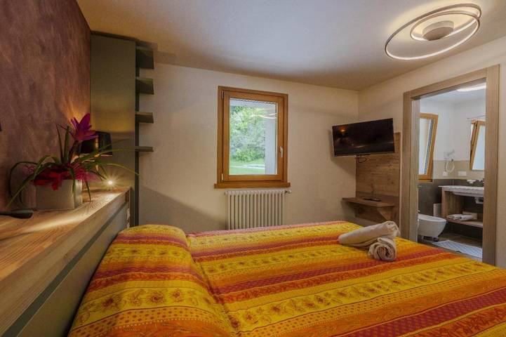 Hôtel pour 2 personnes, avec terrasse ainsi que jardin et vue, animaux acceptés à Ampezzo - 3