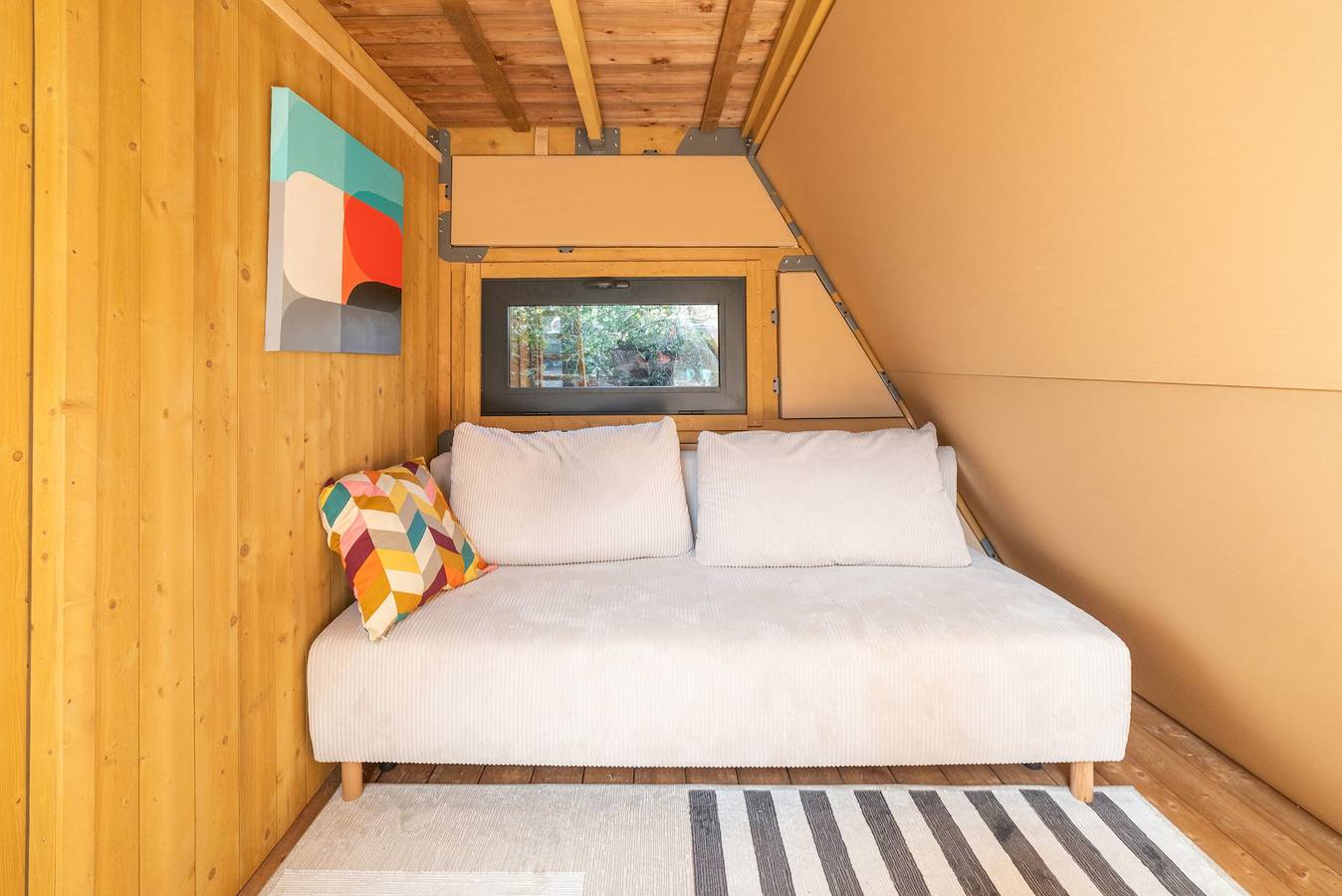 Tipi Lodge Glamp 'Marguerite' mit nordischem Bad, privater Terrasse und Klimaanlage in Le Boulou, Céret und Umgebung