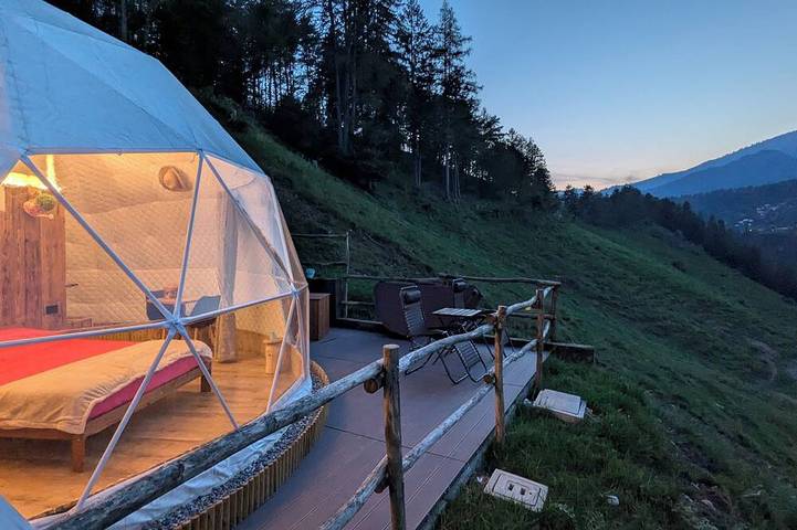 Camping pour 2 personnes dans Alpes italiennes