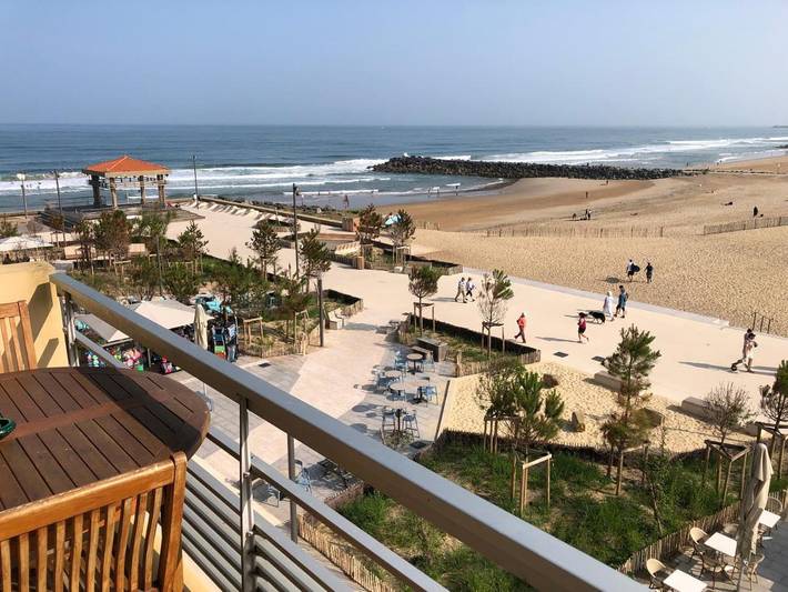 Gîte pour 2 personnes, avec balcon et vue dans Plage Chambre d'Amour - 2