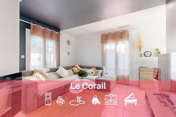Cottage pour 12 personnes, avec piscine ainsi que jardin et terrasse à Saint-Orens-de-Gameville