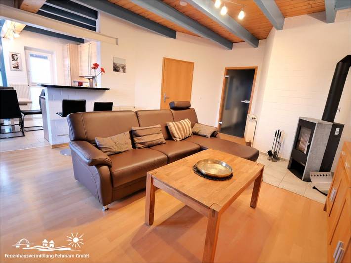 Ferienwohnung für 8 Personen, mit Balkon und Garten in Burgstaaken
