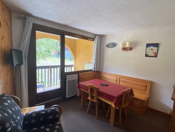 Ganze Wohnung, Appartement direkt an der Piste für 6 Pers. - Haustiere erlaubt in Montgenèvre, Briançon und Umgebung