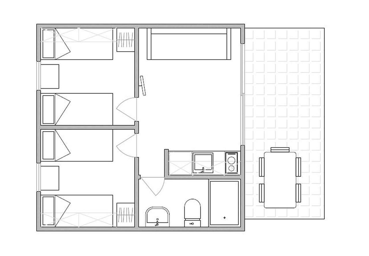 Bungalow para 5 personas con jardín in Malgrat de Mar, Costa del Maresme