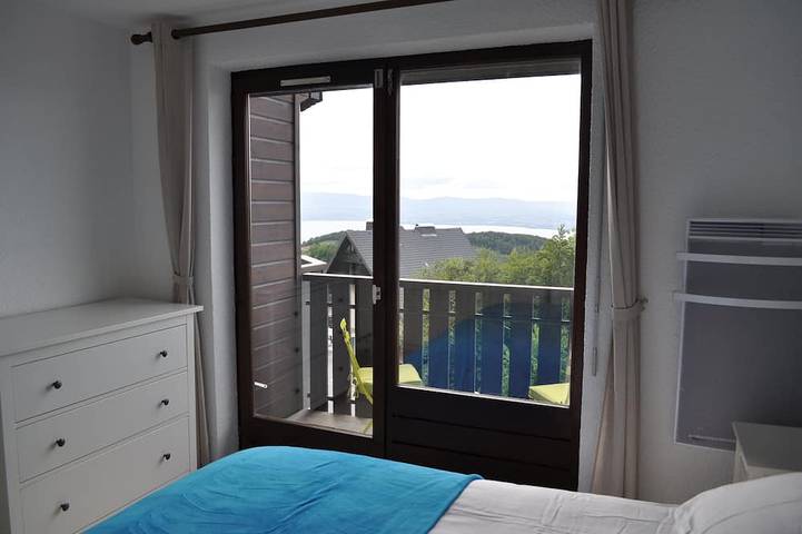 Appartement entier, Smart appartement 2 chambres avec vue sur lac, minutes de pistes et des plages in Thollon-les-Mémises, Région de Thonon-les-Bains