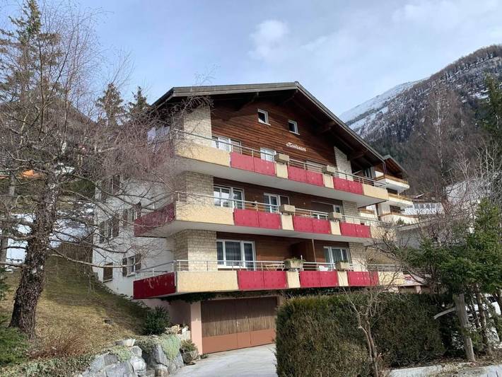 Ferienwohnung für 2 Personen, mit Balkon in Leukerbad