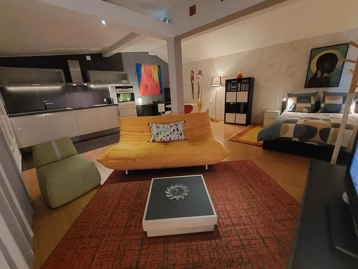 Appartement de vacances pour 2 personnes, avec vue sur le lac ainsi que jardin et vue - 1