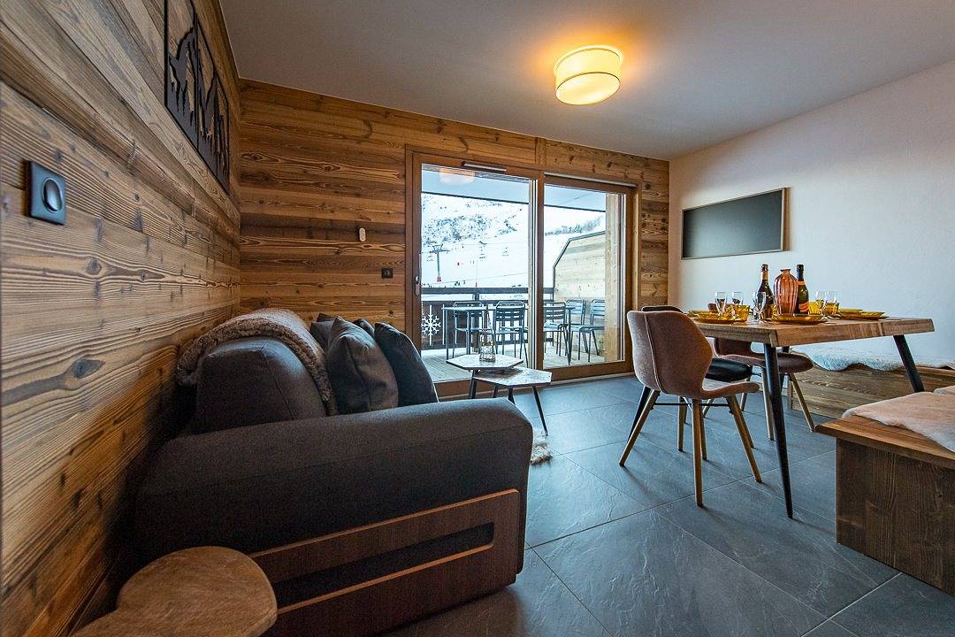 Apartamento vacacional entero, Apartment for 7 people in a new residence on the slopes in La Toussuire, Fontcouverte-la Toussuire