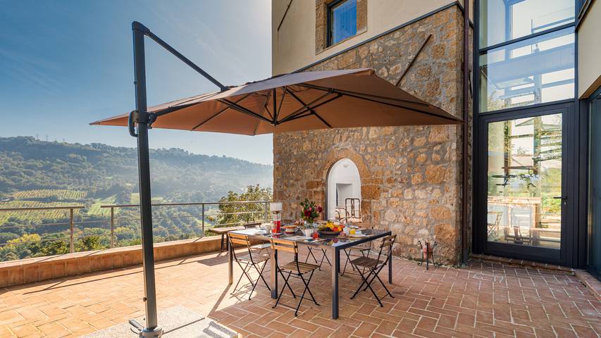 Maison de vacances pour 4 personnes avec terrasse in Orvieto, Province de Terni