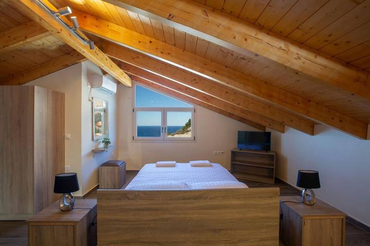 Villa für 4 Personen, mit Meerblick und Pool sowie Terrasse, mit Haustier auf Lefkada - 4