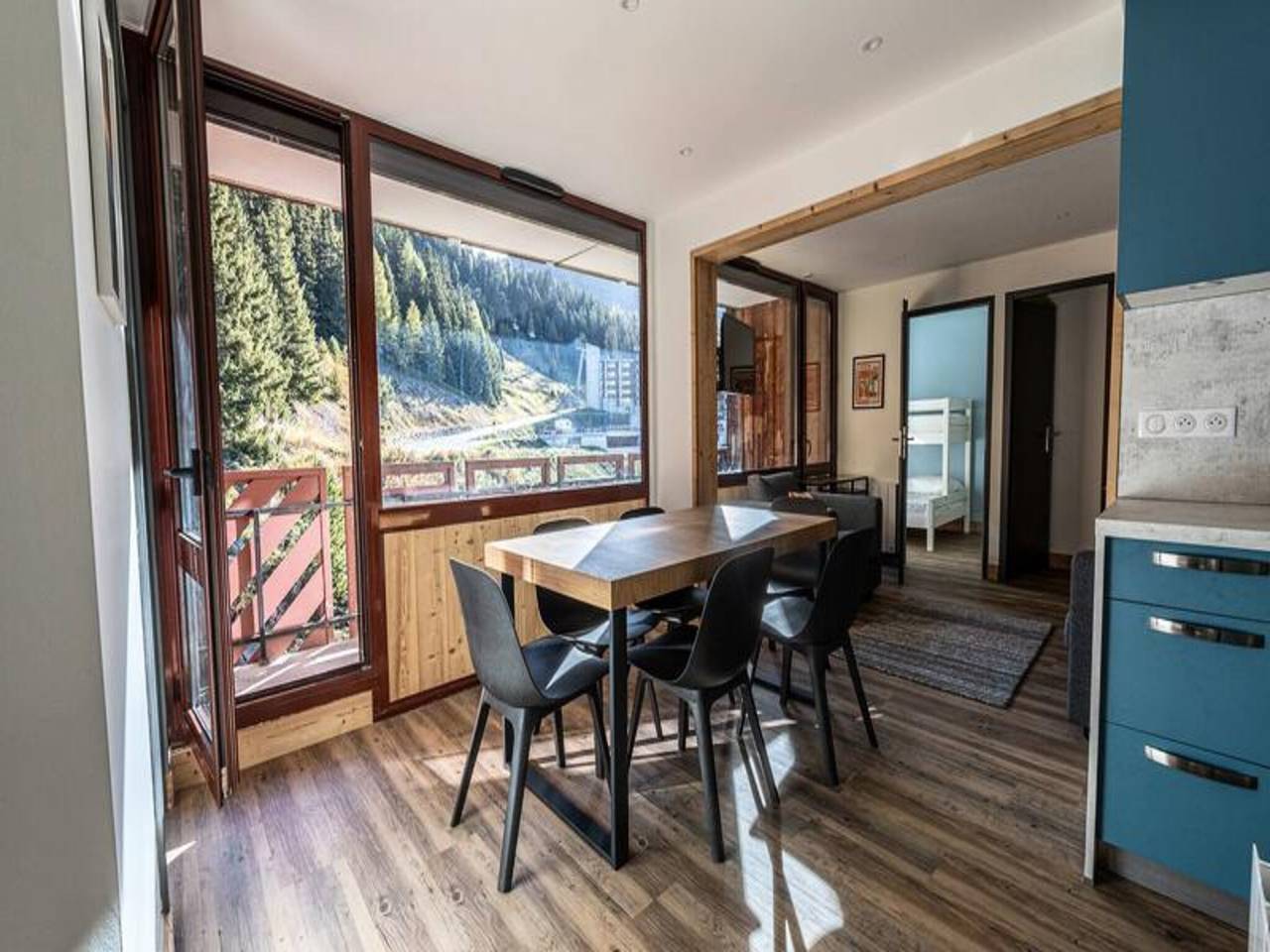 Ganze Wohnung, Ferienwohnung in Plagne Bellecôte in der Nähe des Gletschers in La Plagne, La Plagne-Tarentaise