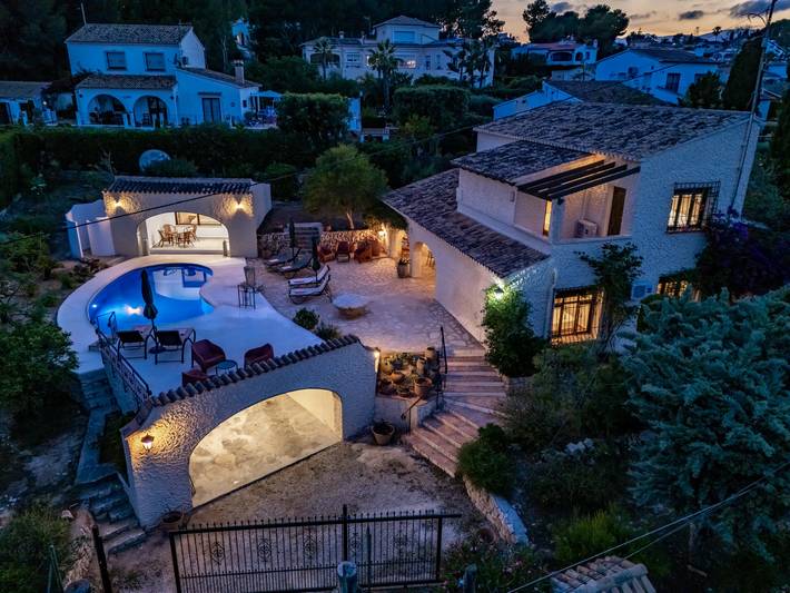 Casa rural para 10 personas, con terraza y jardín en Benisa - 4