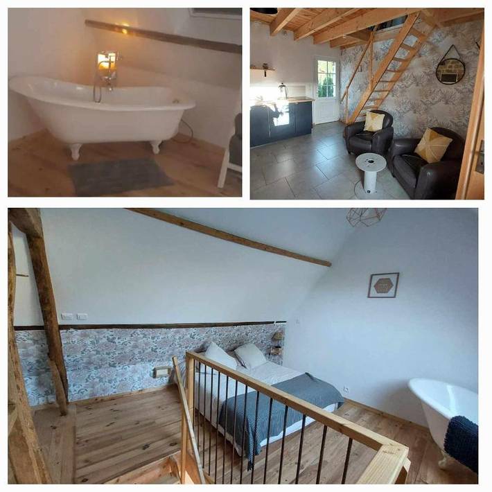 Gîte pour 2 personnes, avec jardin à Offrethun
