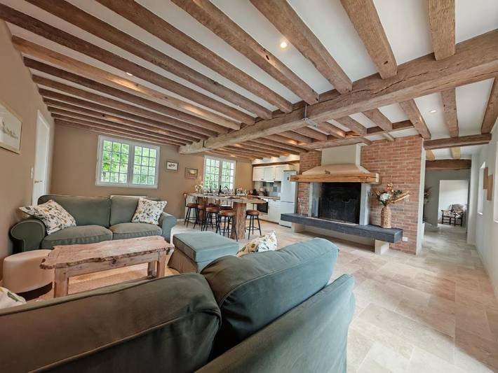 Location de vacances pour 10 personnes, avec balcon ainsi que vue et jardin à Saint-Viâtre - 3