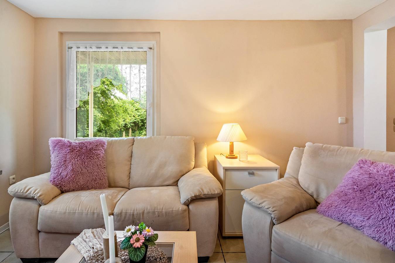 Ferienhaus „Kleine Auszeit“ mit gemeinsamer Terrasse, privatem Garten und Wlan in Bleicherode, Nordthüringen (Deutschland)