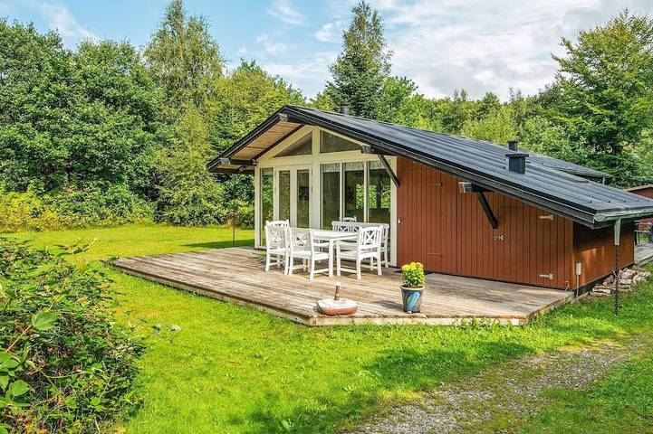 Ferienhaus für 5 Personen, mit Terrasse und Garten in Skanderborg