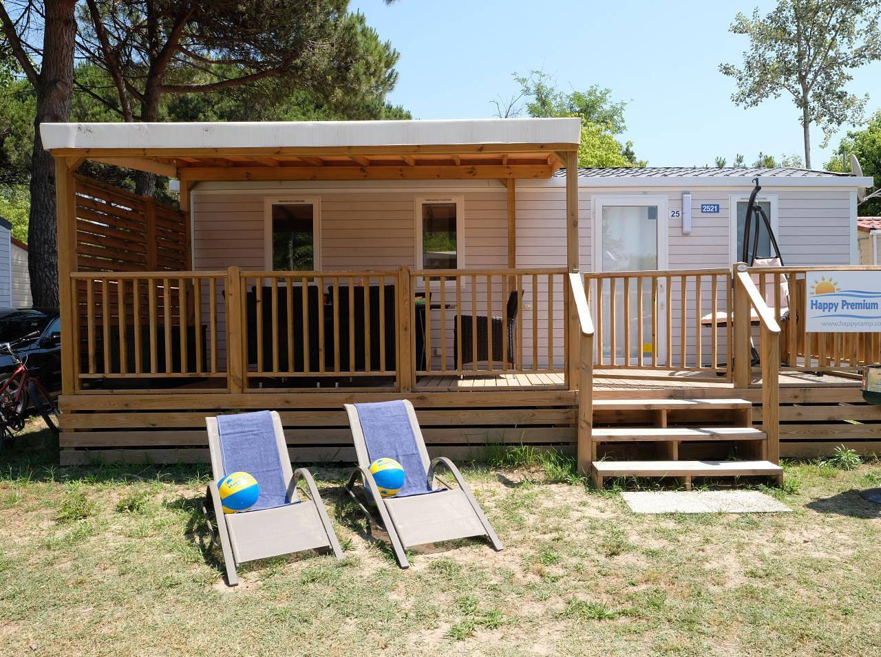 Cisano San Vito Mobilehome Happy Premium Suite für 7 Personen in Cisano, Bardolino
