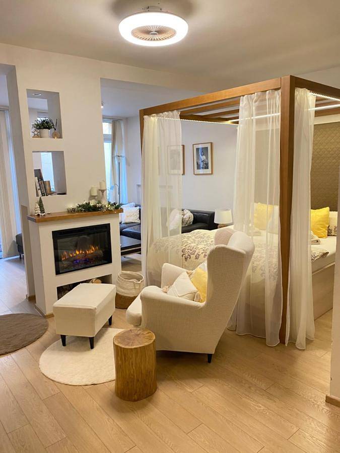Ferienwohnung für 4 Personen, mit Ausblick und Sauna sowie Balkon - 1