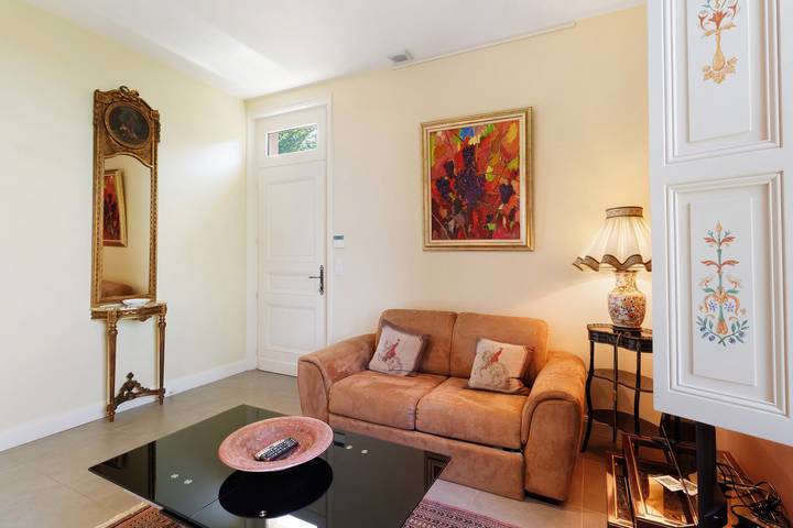 Studio at Closerie Des Vignes with Private Terrace, Garden, and Wi-Fi in Néac, Libourne region
