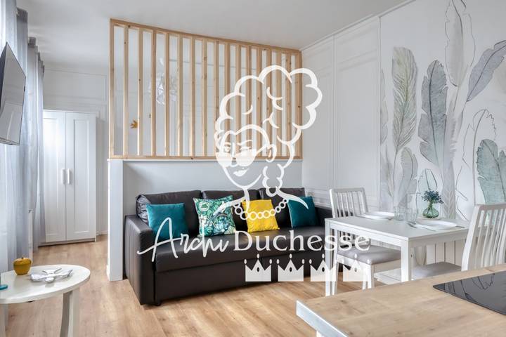 Studio pour 4 personnes à Rouen