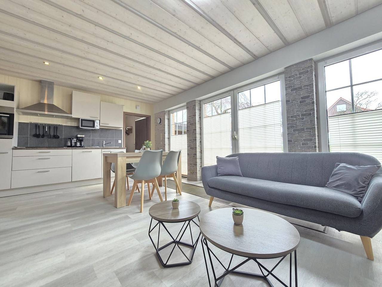 Apartamento entero, Herzlich Willkommen in der modernen Ferienwohnung Kajüte 4 in Norddeich in Norddeich, Norden y sus alrededores