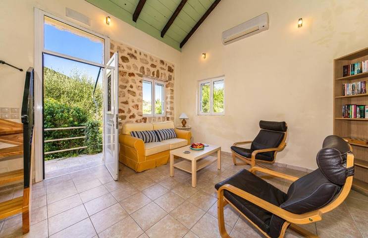 Villa pour 2 personnes, avec terrasse ainsi que piscine et jardin à Ithaque - 4