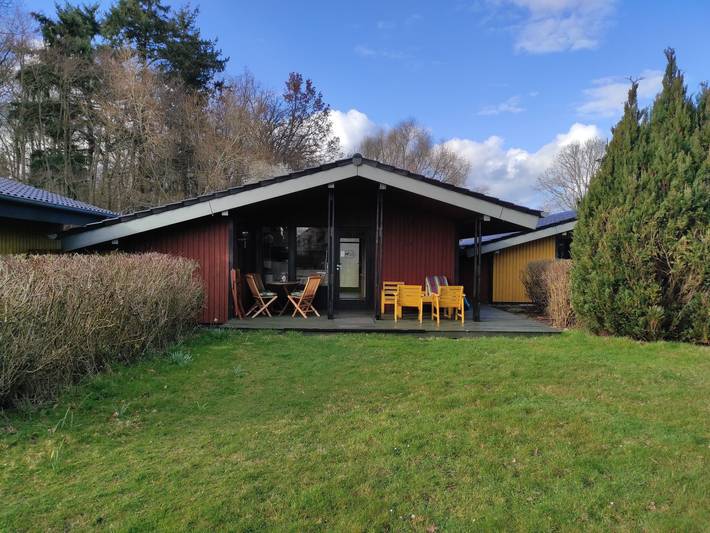 Chalet für 2 Personen, mit Terrasse und Garten sowie Sauna an der Ostsee