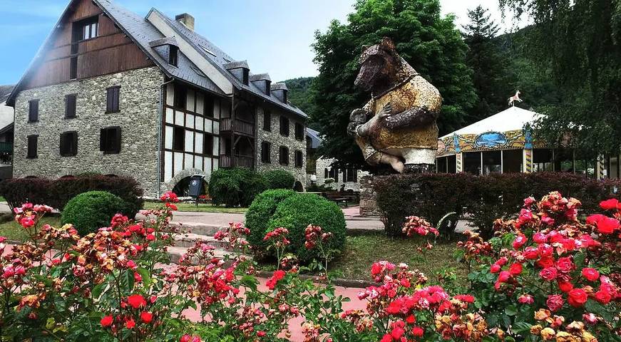 Apartamento para 4 personas, con piscina en Saint-Lary
