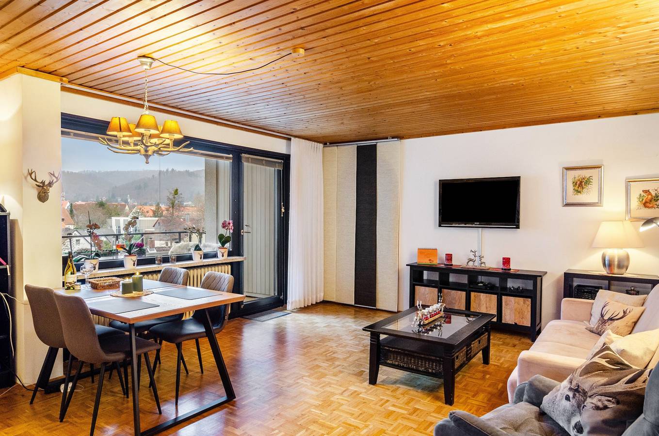 Hel lejlighed, Apartment 'Bergblick' with Balcony and Wi-Fi in Bad Harzburg, Harzvorland