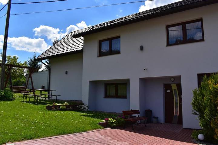 Pokój gościnny dla 4 osób, z Balkon i Taras oraz Ogród w Kasina Wielka
