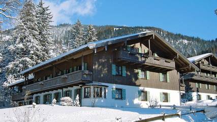 Ferienwohnung für 2 Personen, mit Terrasse und Garten sowie Sauna, mit Haustier in Bayrischzell