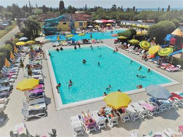 Chalet für 5 Personen, mit Pool, mit Haustier am Gardasee