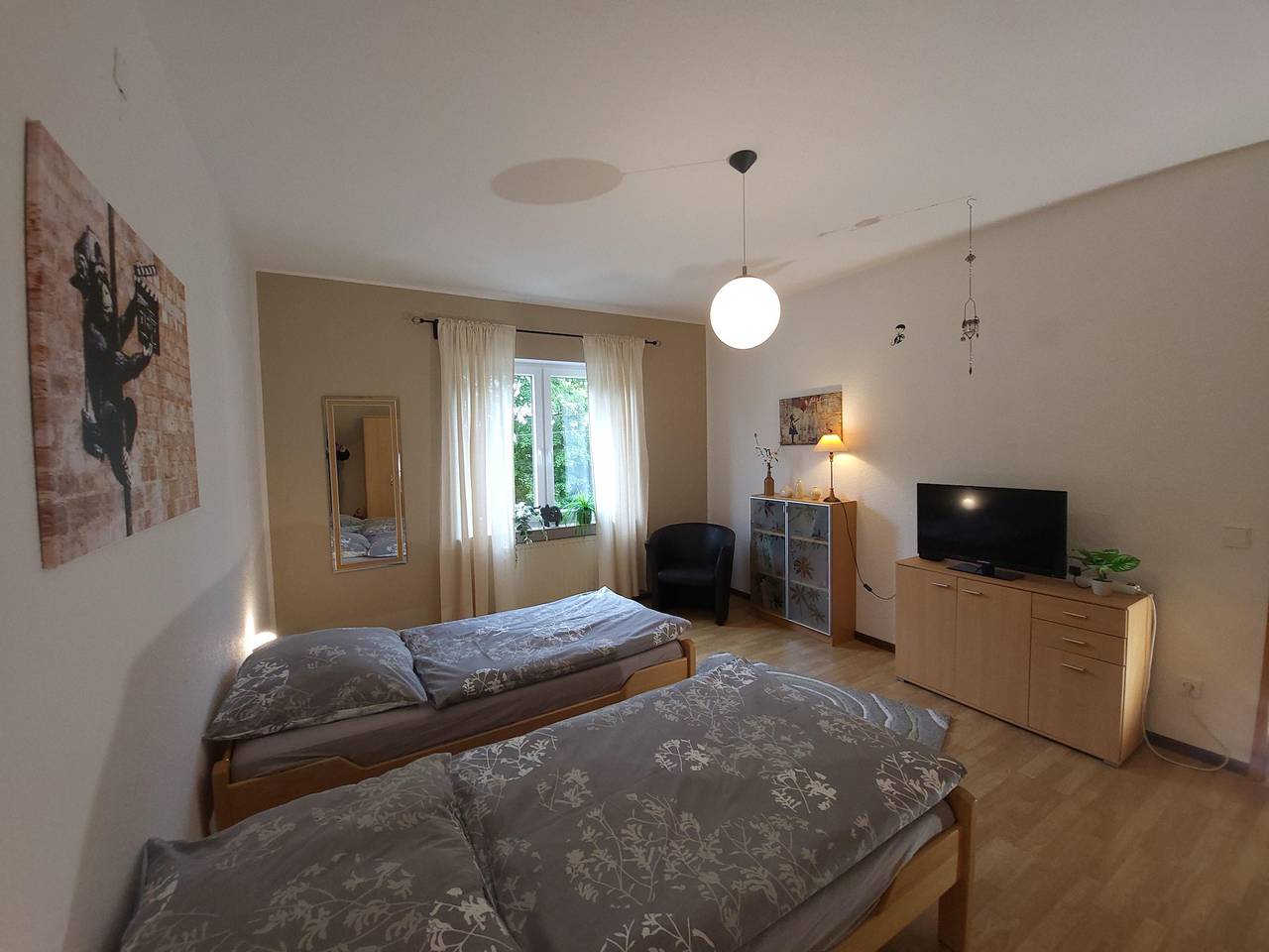 Apartamento vacacional entero, Helle Ferienwohnung im Erdgeschoss in Neunkirchen, Sarre