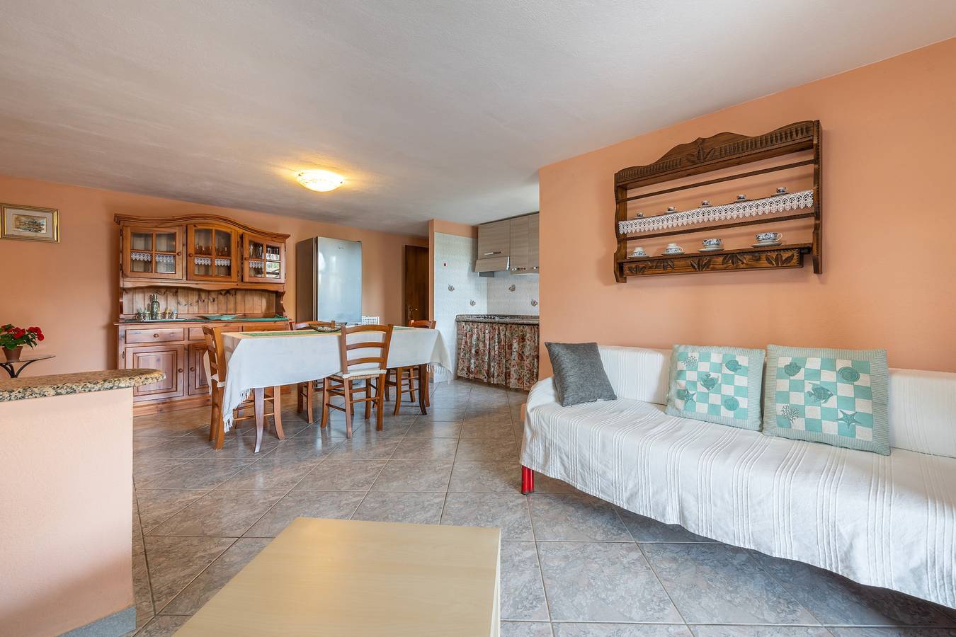 Acogedora casa "Chia C" cerca de la playa con vistas al mar y jardín in Chia, Domus De Maria
