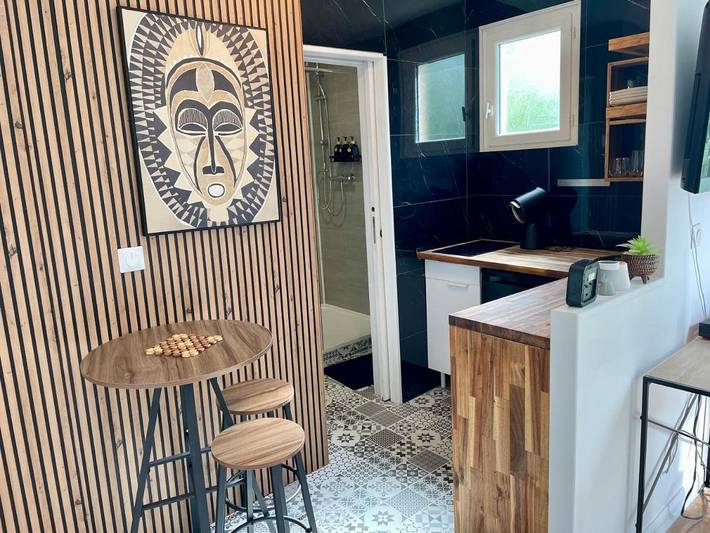 Appartement de vacances pour 2 personnes, avec vue et jardin