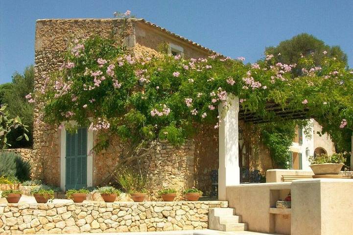 Gîte pour 8 personnes, avec Balcon et Jardin dans Santanyí
