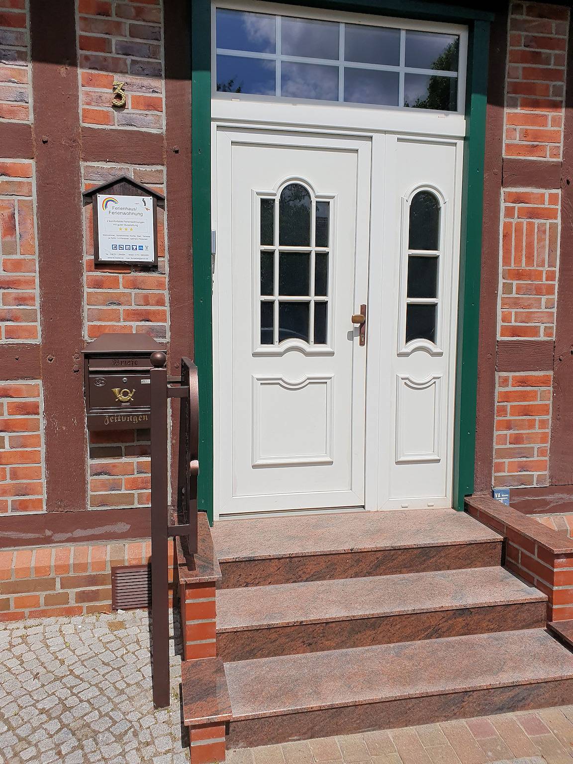 Ganze Ferienwohnung, Ferienwohnung 1, unten in Bad Wilsnack, Prignitz