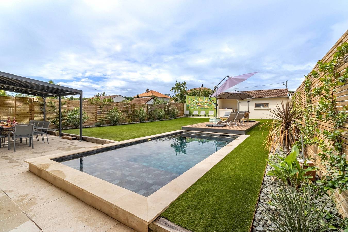 L'Ostal Périgourdin - piscine privée in Périgueux, Périgord Blanc
