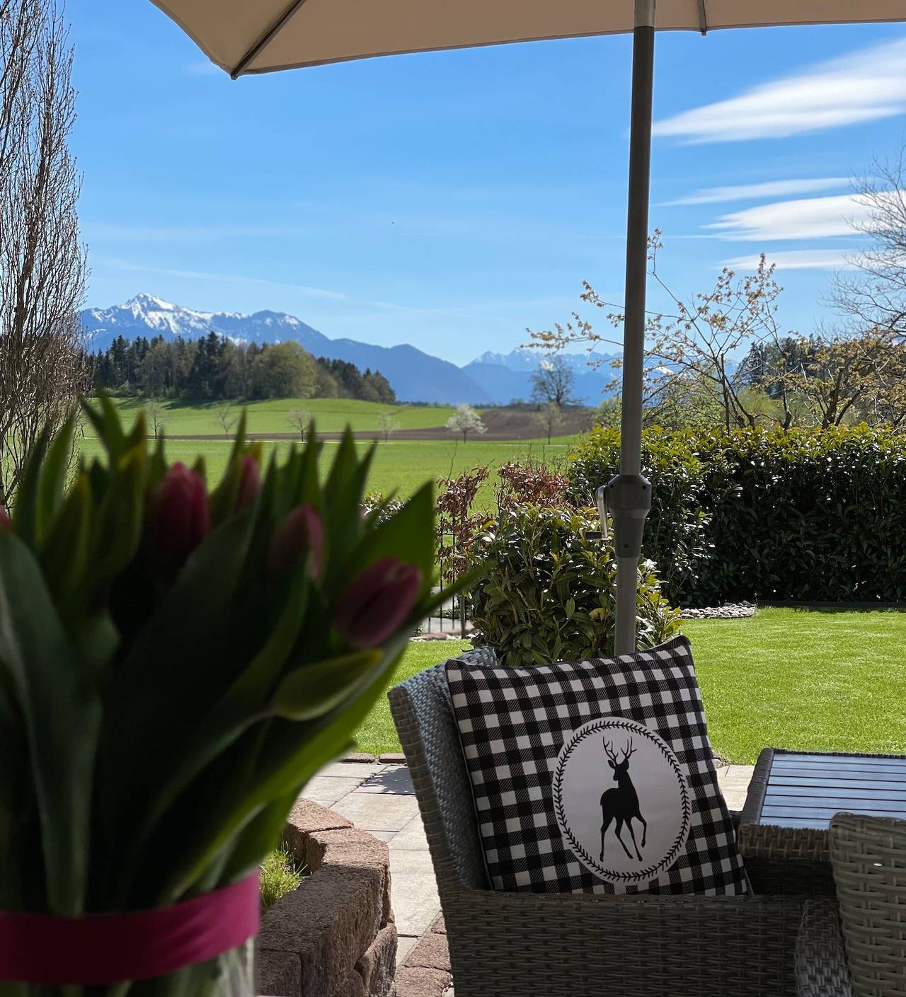Ganze Ferienwohnung, Ferienwohnung Kaiserblick in Nußdorf, Chiemsee