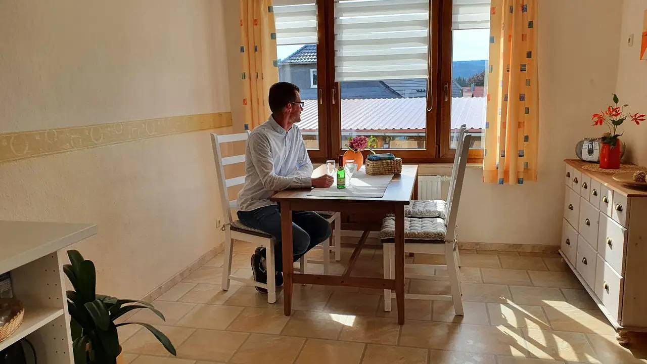 Ganze Ferienwohnung, Ferienwohnung für 6 Personen (80 m²) in Cordobang in Bad Blankenburg, Ostthüringen