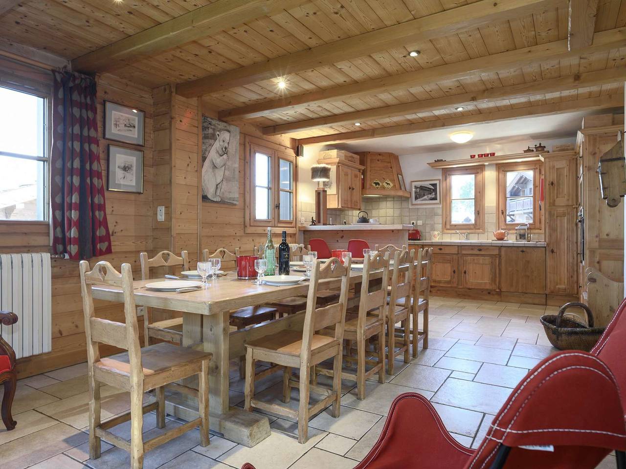 Chalet in Courchevel 1650, 10 Personen, Parkplatz in Courchevel 1650 (Moriond), Saint-Bon-Tarentaise