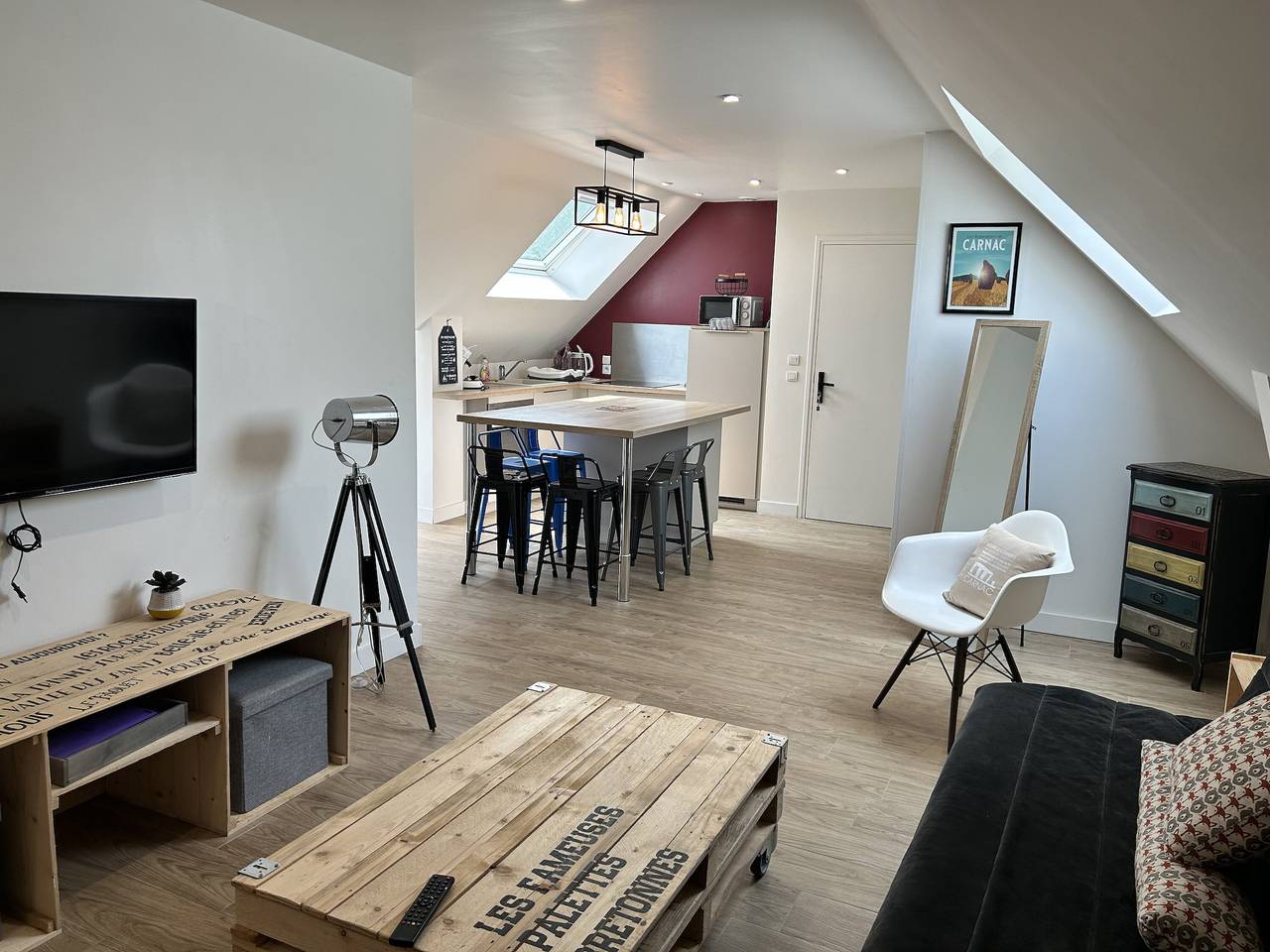 Petite maison 'Traou Mad - Gwenn Ha Du' avec jardin privé et Wi-Fi in Merlevenez, Côte des Mégalithes
