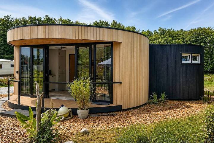 Ferienhaus für 4 Personen, mit Pool und Garten - 1