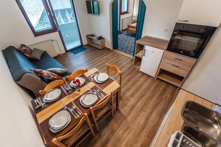 Apartament wakacyjny dla 4 osób, z taras i widok w Alpy Julijskie