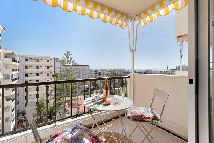 Ferienwohnung für 2 Personen, mit Balkon und Garten sowie Kinderpool in Playa de las Américas - 2