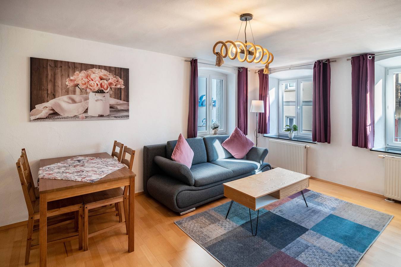 Ganze Wohnung, Ferienwohnung 53" mit Meerblick und Wi-Fi in Bad Waldsee, Oberschwaben