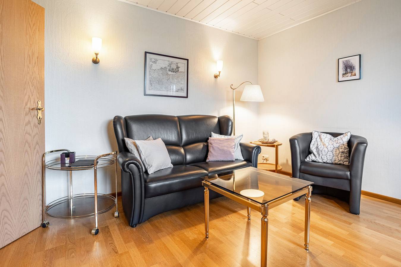 Casa de vacaciones 'Haus Seeblick' con vistas al mar, terraza privada y wifi in Putbus, Rügen