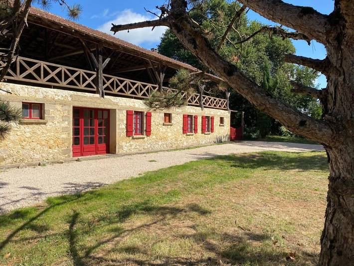 Appartement de vacances pour 6 personnes, avec Terrasse ainsi que Jardin et Vue