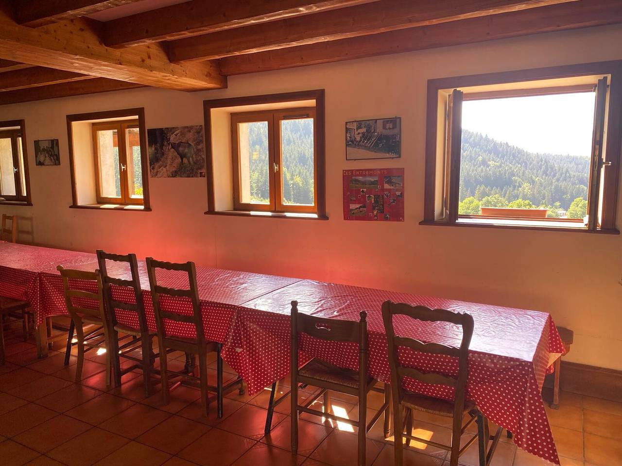 Casa rural «La Ferme de l’Ours» con vistas a la montaña, terraza privada y Wi-Fi in Entremont-le-Vieux, Chambéry region
